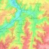Grez-Doiceau topographic map, elevation, terrain