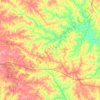 Taliaferro County topographic map, elevation, terrain