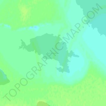 Артамон topographic map, elevation, terrain