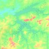 Lago do Manso topographic map, elevation, terrain