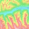 Gemeinde Bramberg am Wildkogel topographic map, elevation, terrain