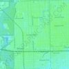 River Forest topographic map, elevation, terrain