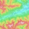 Lupeni topographic map, elevation, terrain
