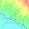 Zillah topographic map, elevation, terrain