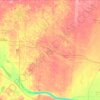 Viscount No. 341 topographic map, elevation, terrain