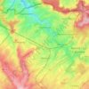 Blieberg topographic map, elevation, terrain