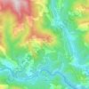 Massoins topographic map, elevation, terrain