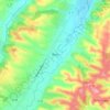 Anan topographic map, elevation, terrain