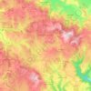 Vézins-de-Lévézou topographic map, elevation, terrain