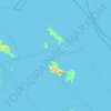 Patmos Municipality topographic map, elevation, terrain