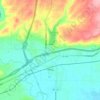 Alma topographic map, elevation, terrain