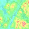 Dedham topographic map, elevation, terrain
