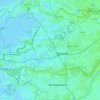 West Betuwe topographic map, elevation, terrain