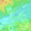 Bracieux topographic map, elevation, terrain