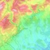 Karaisalı topographic map, elevation, terrain