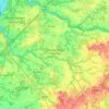 Chesterfield Township topographic map, elevation, terrain