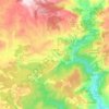 Zucaina topographic map, elevation, terrain