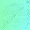 Carmelo Peralta topographic map, elevation, terrain