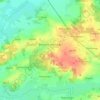 Bismark topographic map, elevation, terrain