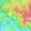 Uentrop topographic map, elevation, terrain