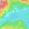 Gopen topographic map, elevation, terrain