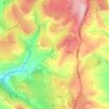 Quarnford topographic map, elevation, terrain
