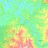 Cumbitara topographic map, elevation, terrain