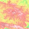 Tapira topographic map, elevation, terrain