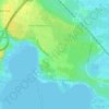 11100 topographic map, elevation, terrain