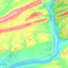 Salem Township topographic map, elevation, terrain