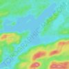 Baie McKenzie topographic map, elevation, terrain