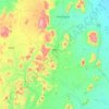 Meri topographic map, elevation, terrain