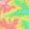 Bellino topographic map, elevation, terrain