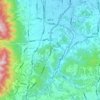 Gose topographic map, elevation, terrain