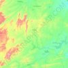 Acopiara topographic map, elevation, terrain