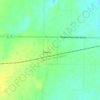 Keenes topographic map, elevation, terrain