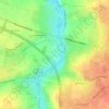 Vaucelles topographic map, elevation, terrain