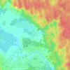 Orle topographic map, elevation, terrain