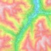 Gurtnellen topographic map, elevation, terrain