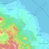 Aceh Timur topographic map, elevation, terrain