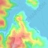 Church Point topographic map, elevation, terrain