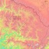 Dolpa topographic map, elevation, terrain