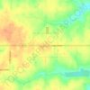 Sandyville topographic map, elevation, terrain