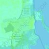 Sans Souci topographic map, elevation, terrain