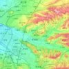 Xinpu topographic map, elevation, terrain