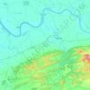 Nandod Taluka topographic map, elevation, terrain