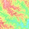 Cristinápolis topographic map, elevation, terrain