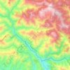 Badigad topographic map, elevation, terrain