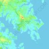 Annapolis Neck topographic map, elevation, terrain