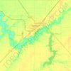 Taylorville topographic map, elevation, terrain